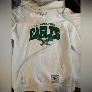 Mens Philadelphia Eagles Mitchell and Ness Hoodie